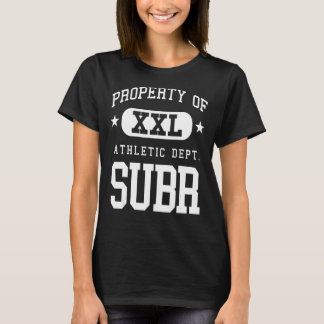 SUBR XXL Athletic School Property T-Shirt