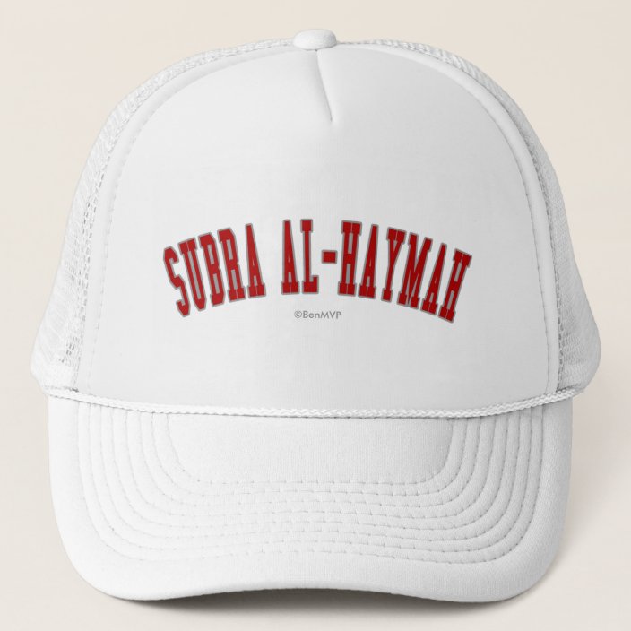 Subra al-Haymah Trucker Hat