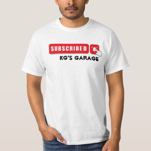 Subscribed? T-Shirt (Front)