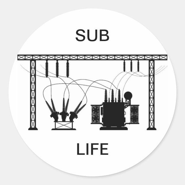 Substation Life Sticker (Front)