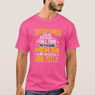 Substation Technician Job Title T-Shirt