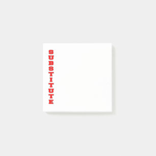 Substitute Post-it Notes