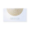 Substitute Teacher Business Card Circle Dots Motif