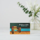 Substitute Teacher Business Cards (Standing Front)