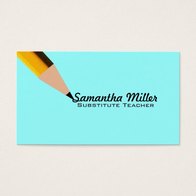 Substitute Teacher Business Cards Zazzle Com   Substitute Teacher Business Cards Rc6d54539eaa4481a86d885ac2f2e4a79 Kenrk 8byvr 630 