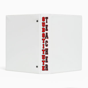 Substitute Teacher Mini Binder