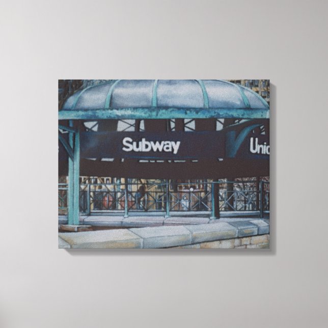 Subterranean Blues Canvas Print (Front)