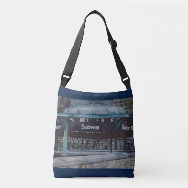 Subterranean Blues Crossbody Bag (Front)