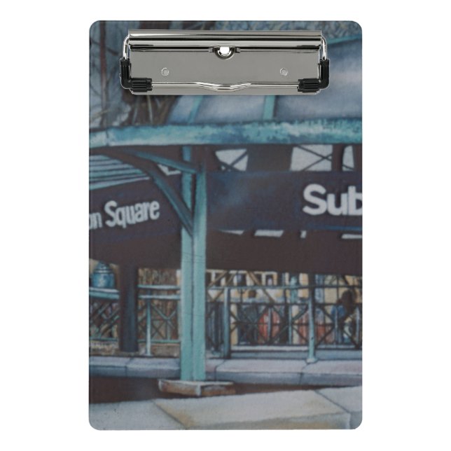 Subterranean Blues Mini Clipboard (Front)