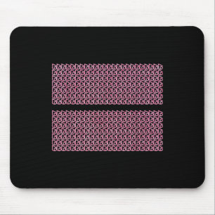 Subtle 67 Six Seven Brainrot Hidden Message Gen Al Mouse Pad
