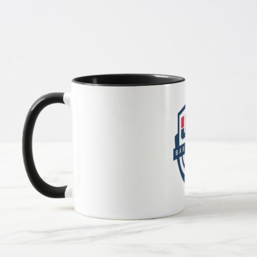 subtle American flag design woven  Mug