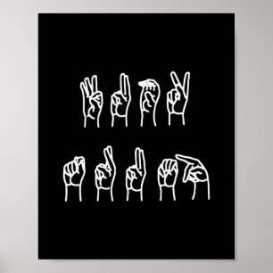 Subtle Anti-trump Asl Sign Language