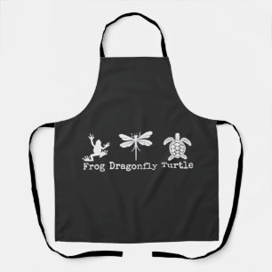 Subtle Anti-Trump FDT Anti-Maga Frog Turtle  Apron