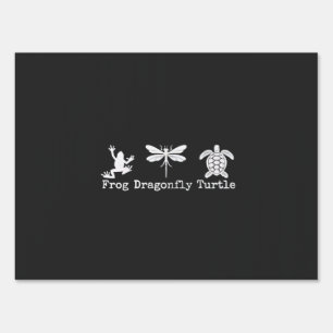 Subtle Anti-Trump FDT Anti-Maga Frog Turtle  Sign