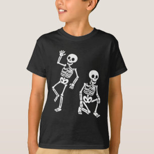 Subtle Anti Trump Hidden Message Dancing Skeleton  T-Shirt