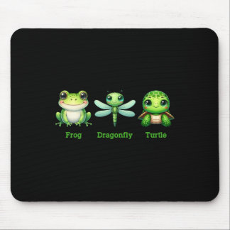 Subtle Anti-trump Political Humor Frog Dragonfly T Mouse Pad