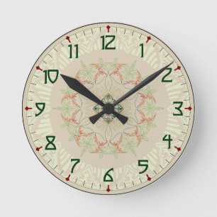 Subtle Art Deco Clock