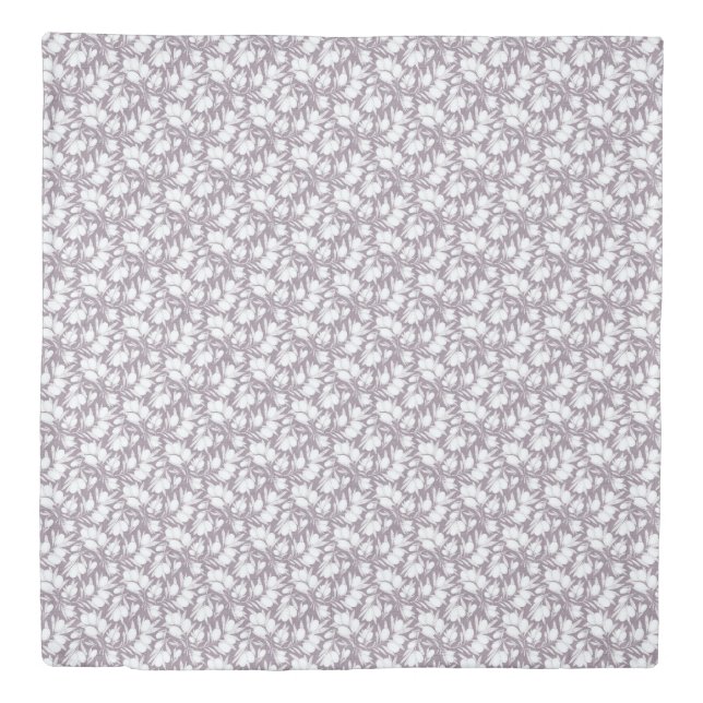 Subtle Berry Branch King Comforter Cover (Front)