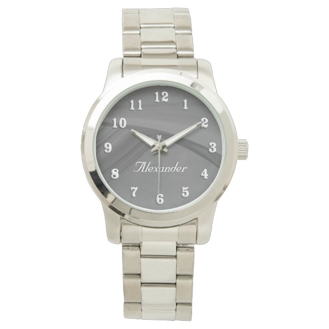 Subtle Charcoal Watch (Front)