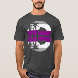 Subtle Demiseual Pride Sunset, Demi Flag, Pride Mo T-Shirt