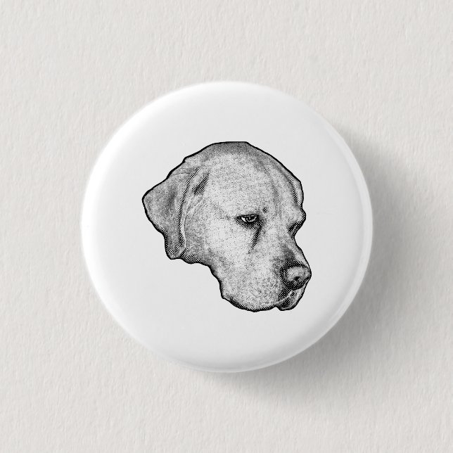 Subtle flake contrast button (Front)