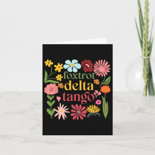 Subtle Floral Trump Resist Shirt Flowers Foxtrot D Card