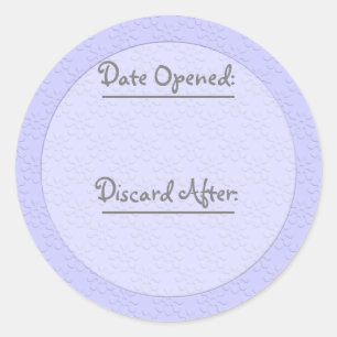 Subtle Floral U Pick Color/Food & Storage Labels