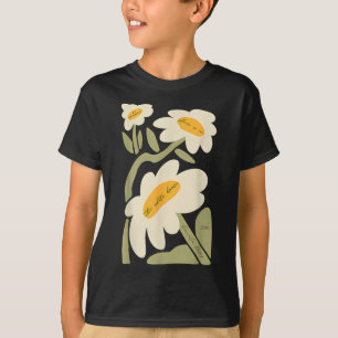 Subtle Flower Kamala Harris Boho Floral  T-Shirt