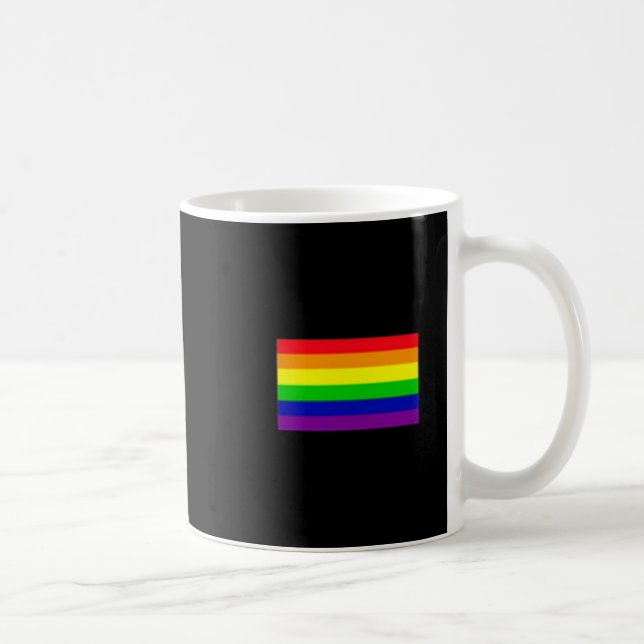 Subtle Gay Pride Flag806png806 T Shirt  Coffee Mug (Right)