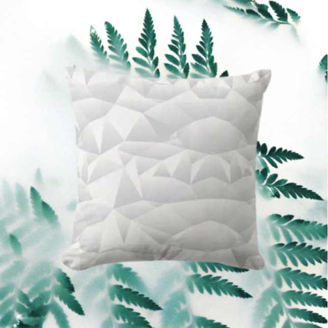 Subtle Geometry Throw Pillow (Creator Uploaded)