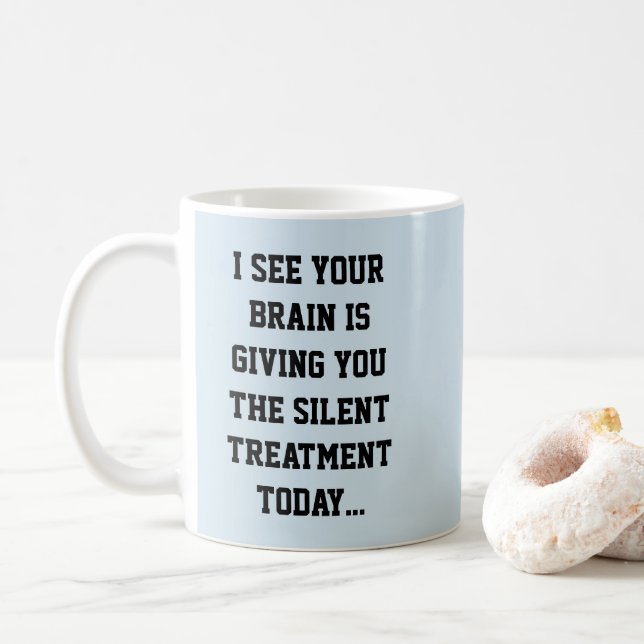 Subtle Insult / Coffee Time - Mug-A-Tude Mug (With Donut)
