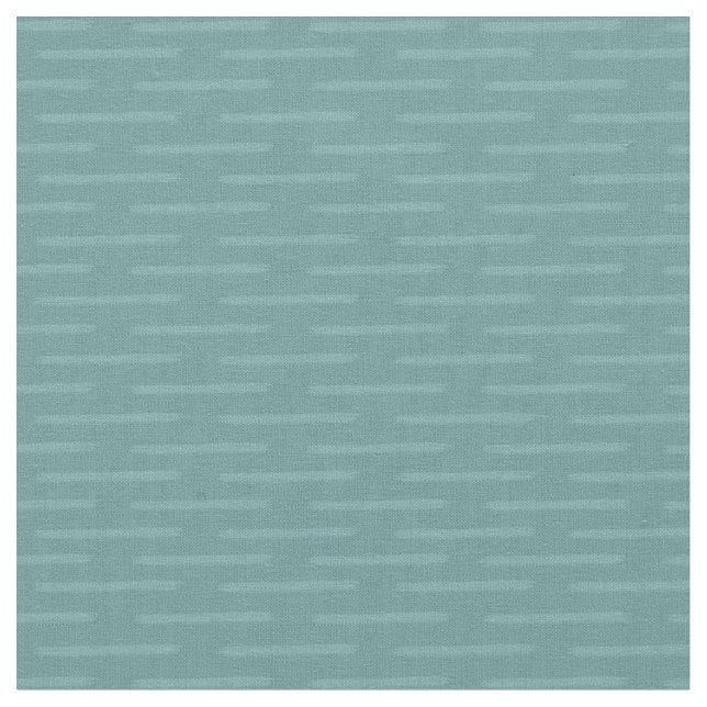 Subtle Lines on Gray Cyan Fabric (Close Up)
