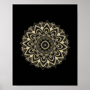 Subtle Mandala 8647 Resist Anti Trump Feminist  Poster