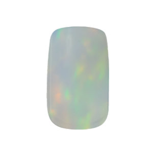 Subtle Opal Minx Nail Art
