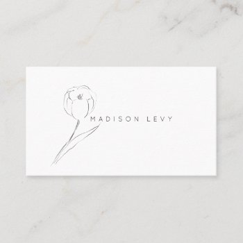 Subtle Pencil Modern Native Artisan Business  Appointment Card by Pip_Gerard at Zazzle