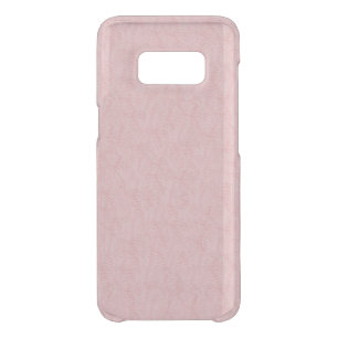 Subtle Pink Snakeskin Pattern Uncommon Samsung Galaxy S8 Case