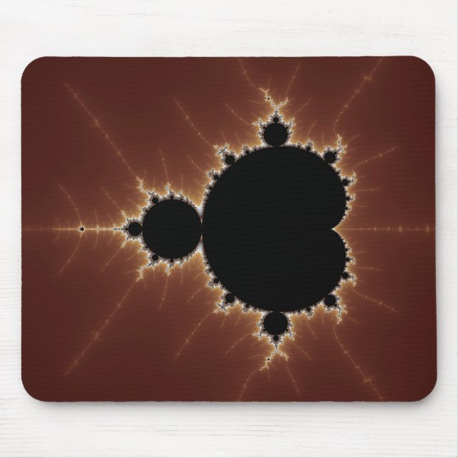 Subtle Power Fractal Mouse Pad (Front)