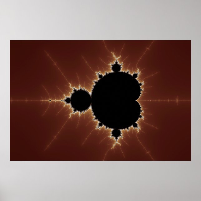 Subtle Power Fractal Poster (Front)