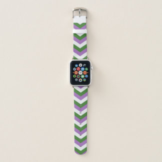 Subtle queer pride flag apple watch band