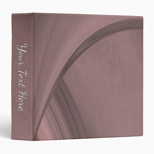 Subtle Sangria Personal Binder (Front/Spine)