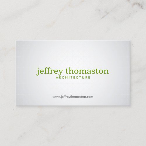 SUBTLE SPOTLIGHT No. 2 Designer Business Card