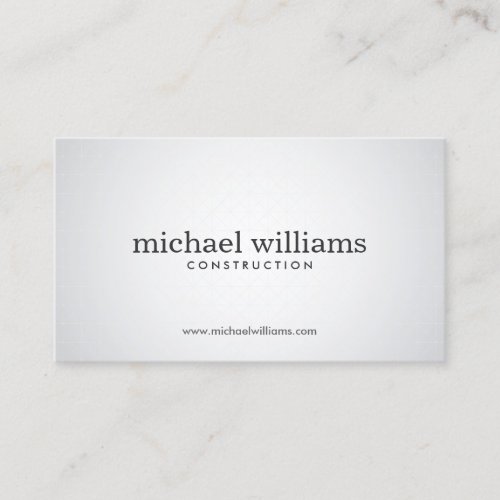 SUBTLE SPOTLIGHT No. 4 Designer Business Card