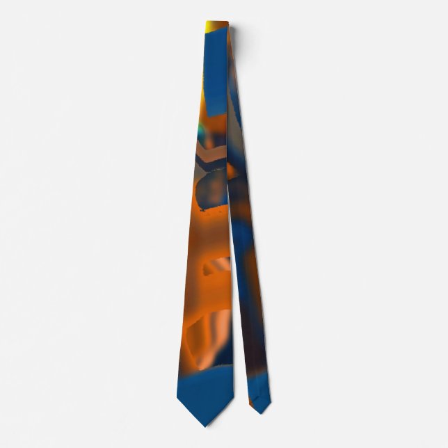 Subtle Surreal Neck Tie (Front)