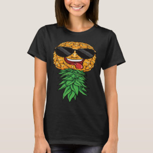 Subtle Swinger Lifestyle Upside Down Pineapple Men T-Shirt