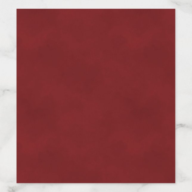 Subtle Textured Earthy Red Envelope Liners (Design)