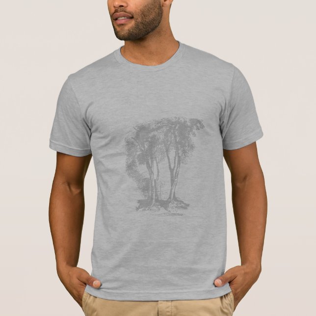 Subtle trees T-Shirt (Front)