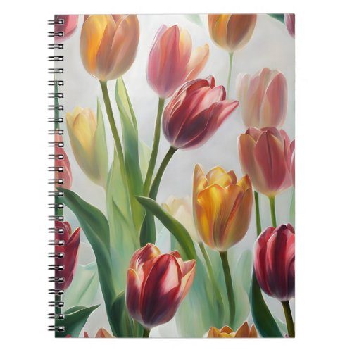 Subtle Tulips Notebook