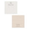 SUBTLE WHITE CERAMIC TEXTURE EARRING DISPLAY LOGO