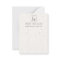 SUBTLE WHITE CERAMIC TEXTURE EARRING DISPLAY LOGO