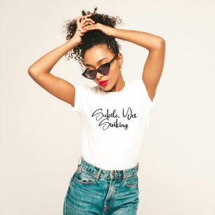 "Subtle Yet Striking" Confident Minimalist T-Shirt